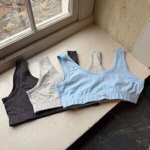 Born Cotton Lounge Bras 3-Pack Size M